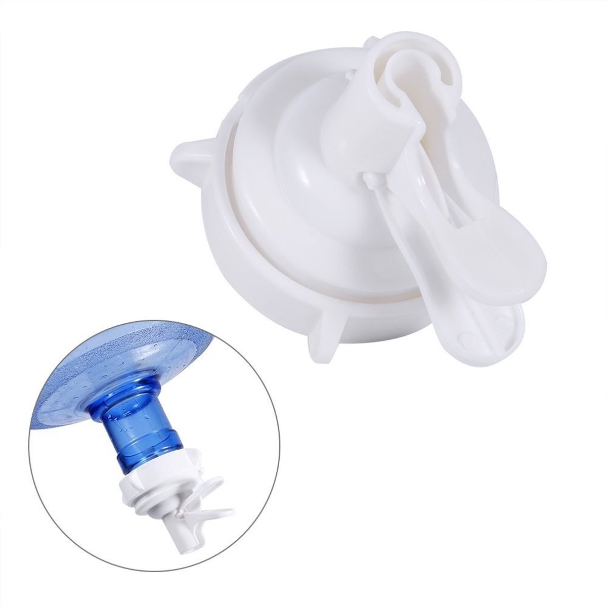 Dailygoods- Waterdispenser Ventiel Hoogwaardig PP-Kunststof - Vervanging voor Waterfles - 