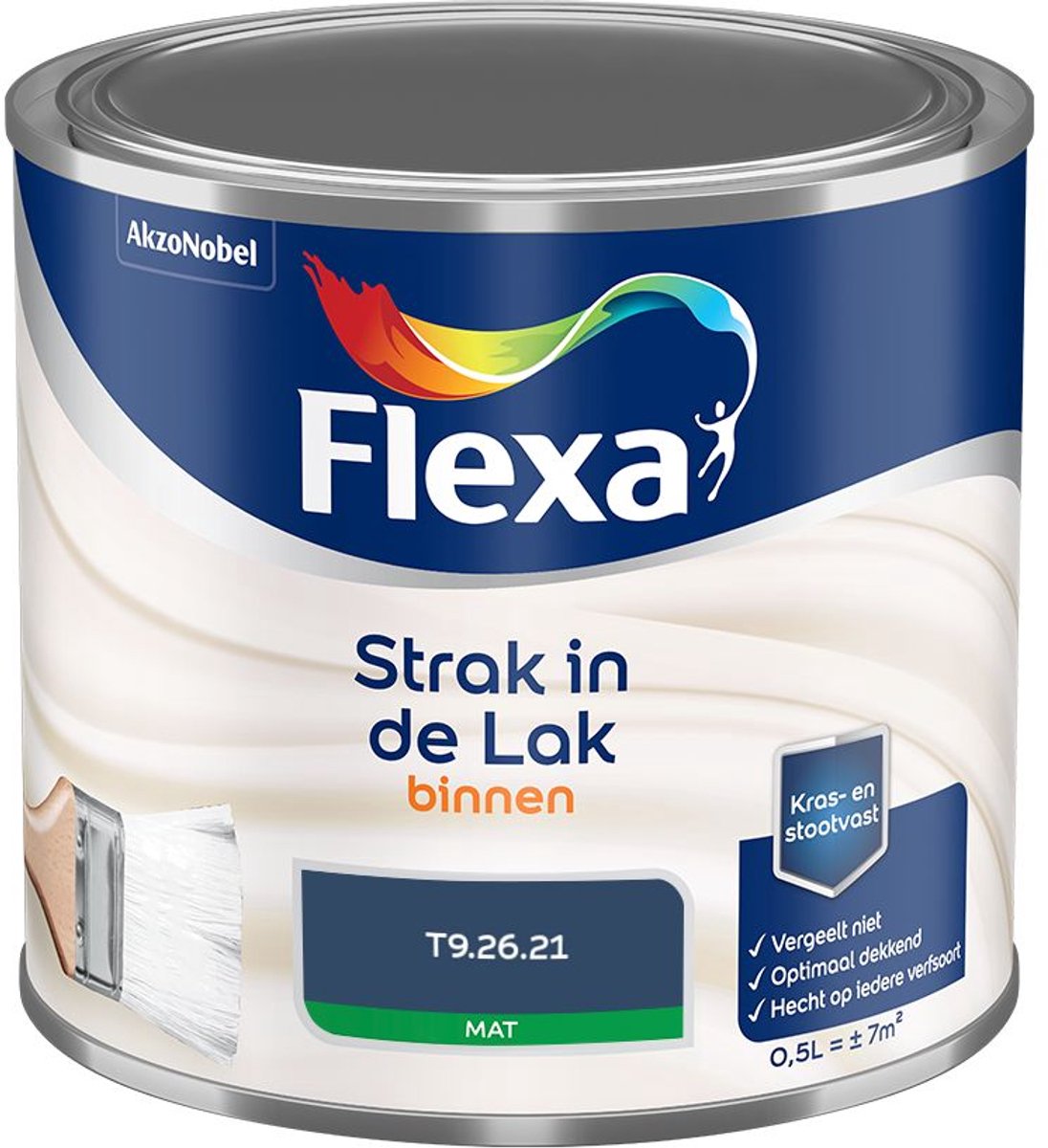 Flexa - Strak In De Lak Binnenlak Mat - T9.26.21 - Mengverf - 500 Ml