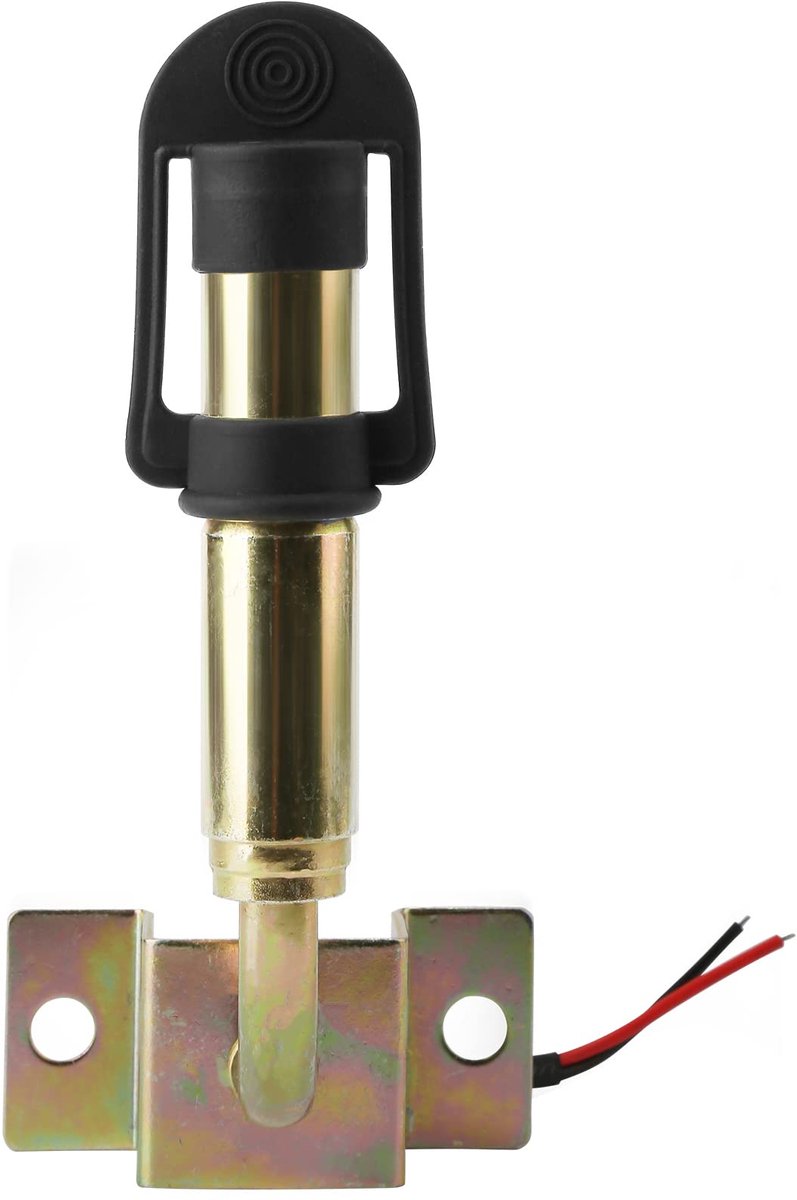Montagebeugel, DIN-type bakenpaalmontagebeugel met rubberen afdekking en kabel, geschikt voor alle paalmontage bakens lamp en led, montagebeugel voor tractorbakenlicht (2 stuks)