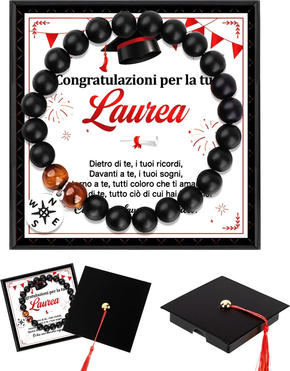Dailygoods- Afstudeerkaart Geschenken - Afstudeercadeau - Cadeauverpakking - Uniek Ontwerp - Persoonlijk Bericht - Vier de Afstuderen