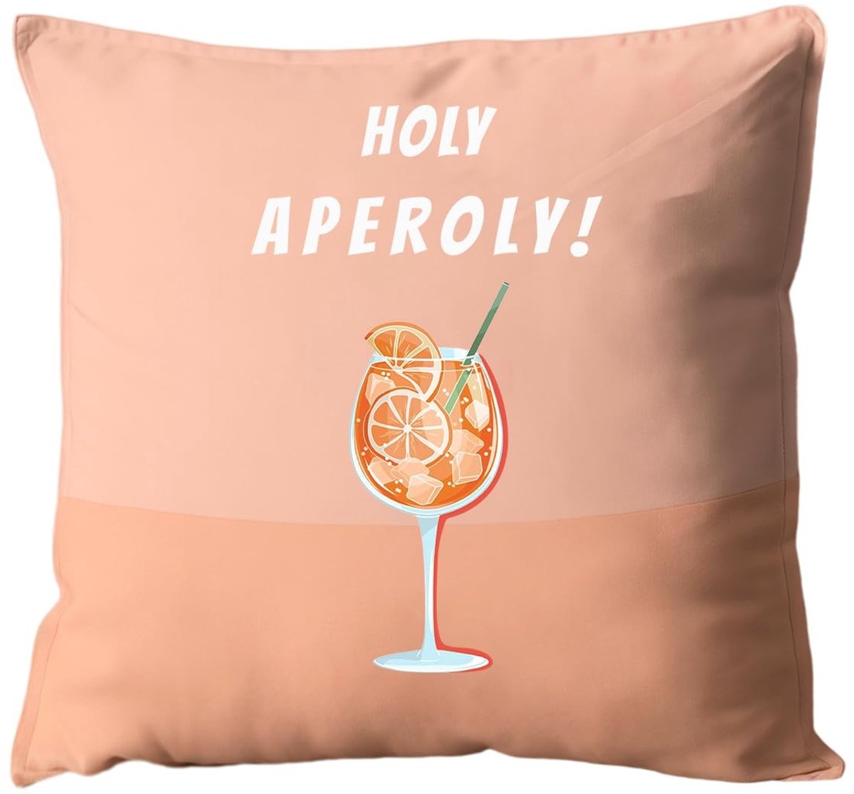 Dailygoods- Kussenhoes Uniek Cocktailpatroon - Decoratie Kussen - Hoogwaardig Perzikhuid - Zacht en Duurzaam - Onzichtbare Ritssluiting - Decoratiekussen