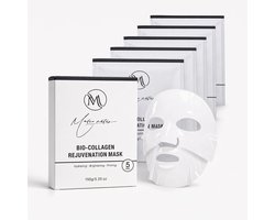 Mateomatas Gezichtsmasker met Collageen - Hydraterend Sheet Mask - Revitaliserend en Anti-Aging -…