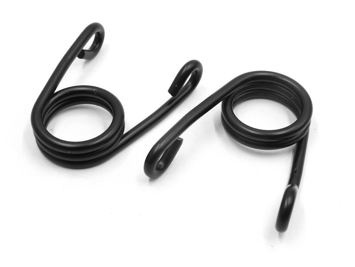 sourcingmap 2 stuks zwarte V-vorm motorfiets chopper solo-veren