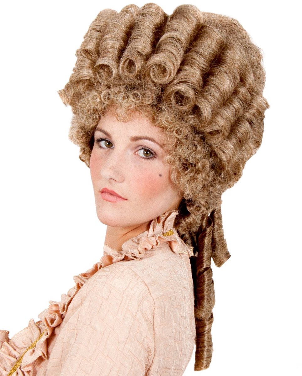 Marie Antoinette Pruik - Carnaval Kostuum Pruik