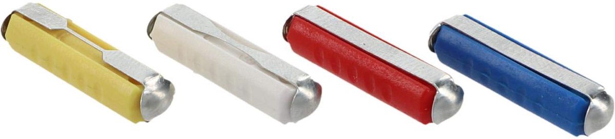 10520 Torpedo-zekeringen voor gebruik in auto's met 12 volt boordspanning 5/8/16/25 ampère, 20-delig