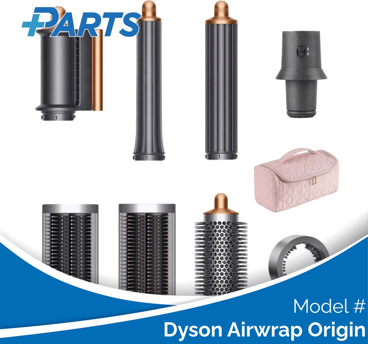 Dyson Airwrap Origin Opzetstukken (Plus.Parts® alternatief voor 971874-17)