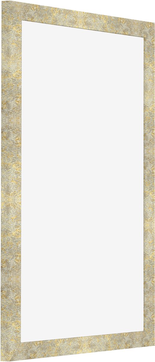 Fotolijst 60x90 cm - MDF - Zilver-Goud Hamerslag - Benno