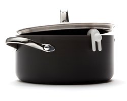 Monkey Business - Pannendekselhouder - Lid Sid - Set - rood en wit