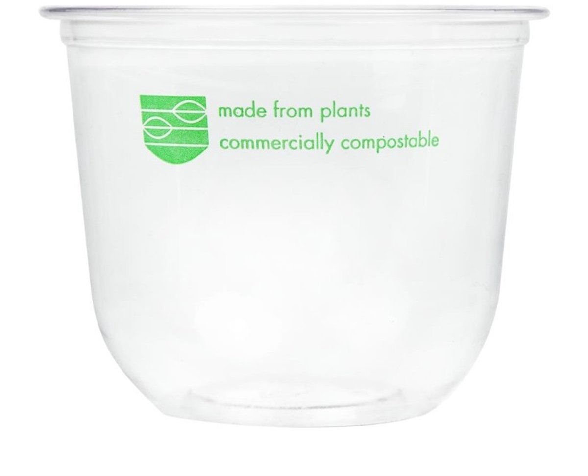 Vegware 96-serie composteerbare ronde bakjes 355ml (1000 stuks)