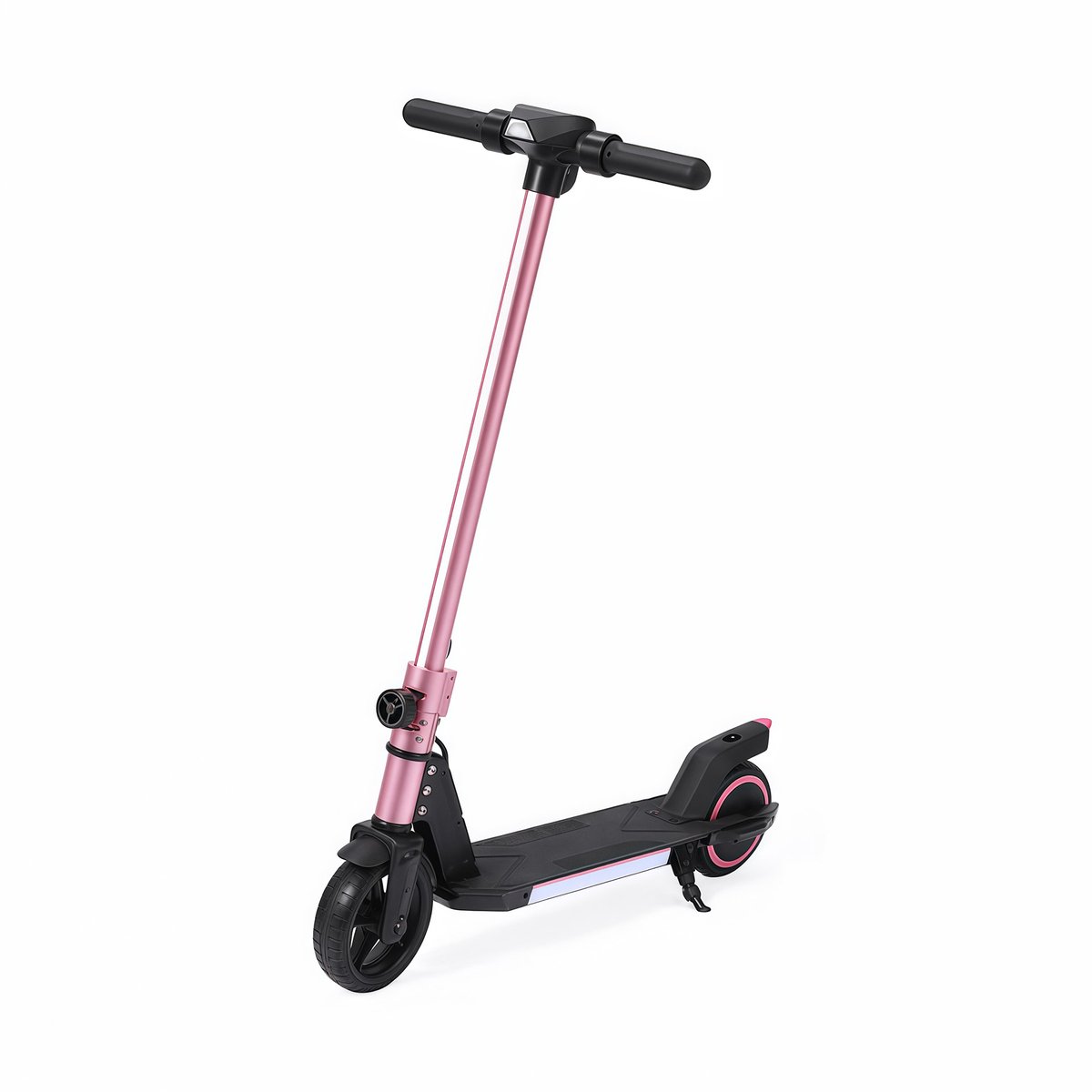 Oryxearth Elektrische Step Kind Roze – 150W Kinder E-Step met LED Display, Dubbele Rem, LED Verlichting en IPX4 Waterbestendig – Opvouwbare Step voor Meisjes en Jongens 6–12 Jaar
