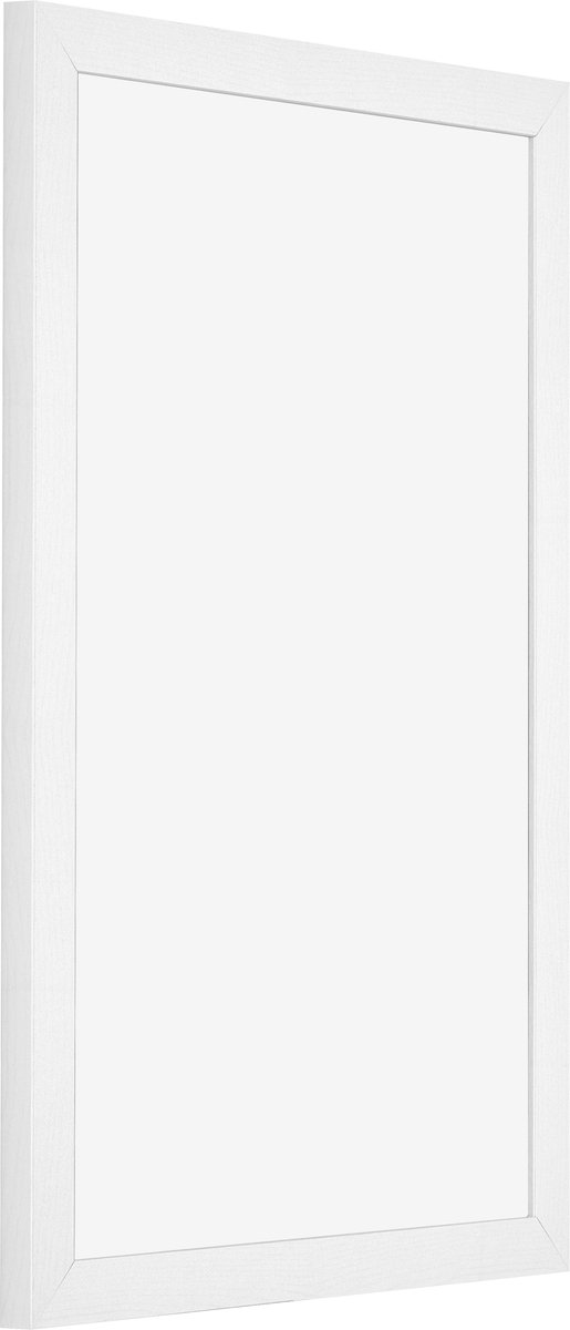Fotolijst 32x45 cm - MDF - Wit Houtnerf - Benno