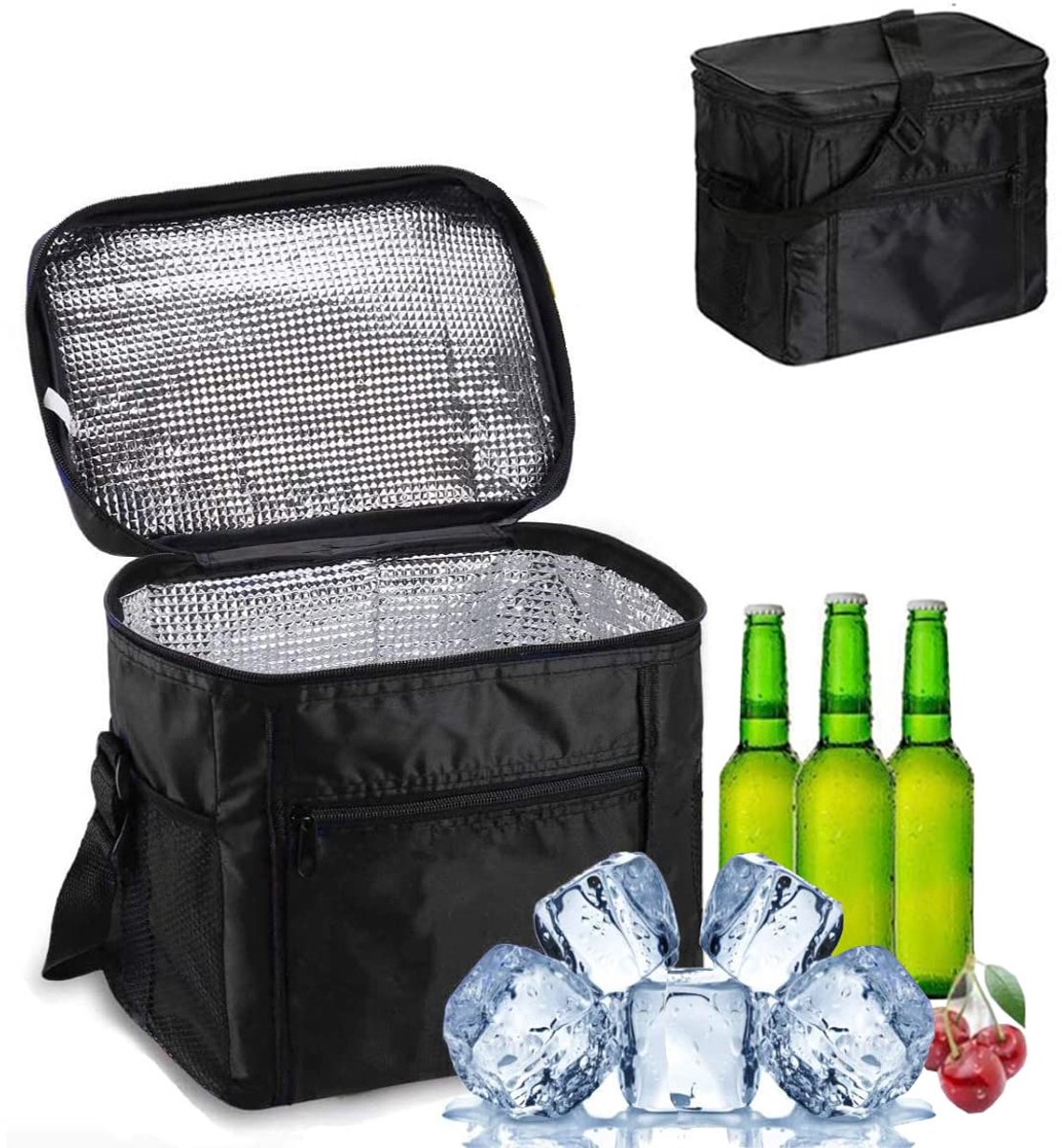 Koeltas, picknicktas, ijstas, opvouwbare thermotas, isolerende tas, koeltas, lunchtas voor outdoor reizen, picknick, camping