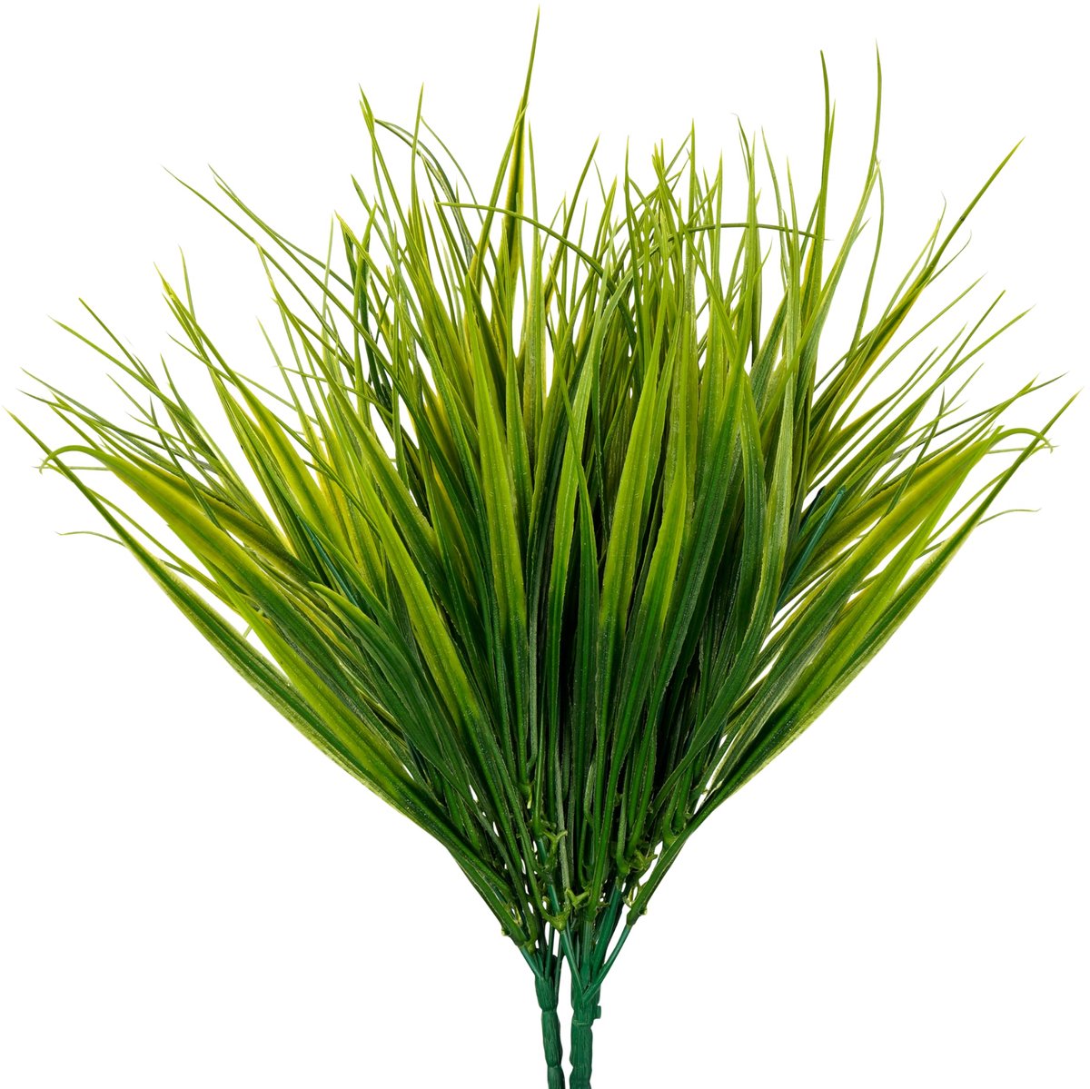 Vous 6 Pak Artificieel Plastic Tarwegras Planten – Realistisch Nep Binnen/Buiten Groene Bosjes Voor Huis, Kantoor, Tuin & Keuken – Hangbosjes Voor Huwelijk, Tafel Decor en Veranda