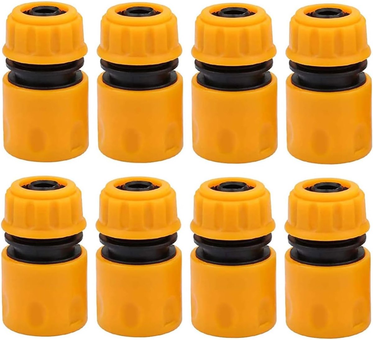 8 stuks 1/2 inch tuinslangkoppeling snelle slangverbinder voor aansluiting waterkraan tuinslang