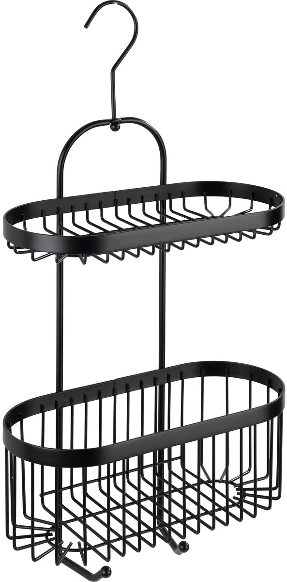 Douche caddy 2-laagsClassic Plus zwart