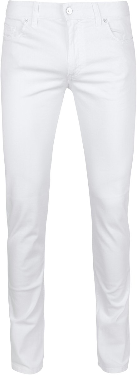 Alberto Pipe Denim Wit - Maat W 40 - L 32 - Heren - Jeans
