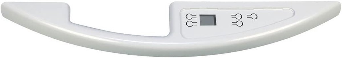 Dekselgreep Vrieskist - Deurklink Handvat - Vriezer Reparatie - OEM-kwaliteit Onderdeel - 490 x 79 x 26 mm - Wit