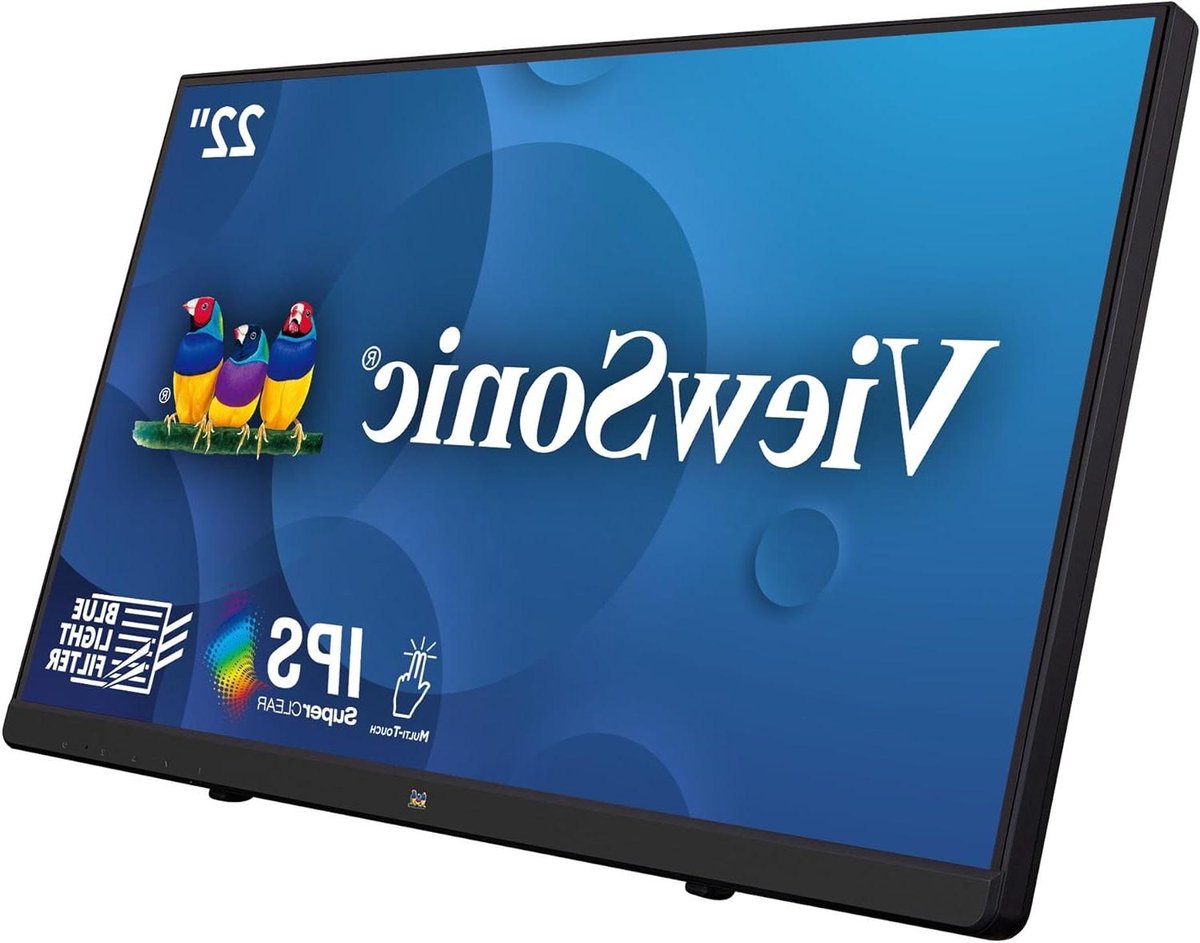 Touchscreen Monitor - Multitouch Display - Interactieve Toepassingen - 10-punts Multitouch - 22 inch - Zwart