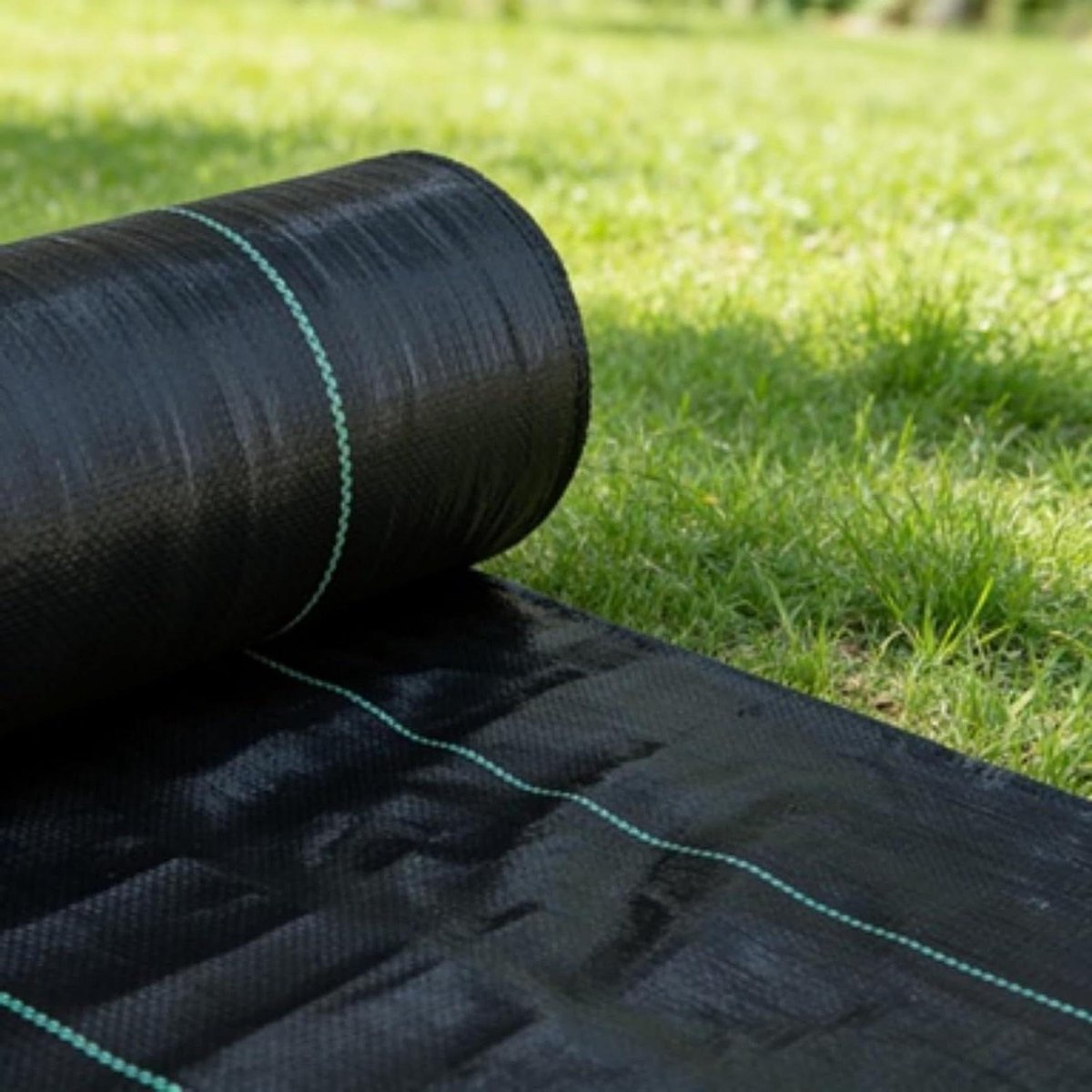Onkruidwerend Membraan - Bodemdoek Grondzeil - Onkruid Vrij Houden - UV-gestabiliseerd Ademend - 0.6x10m - Zwart