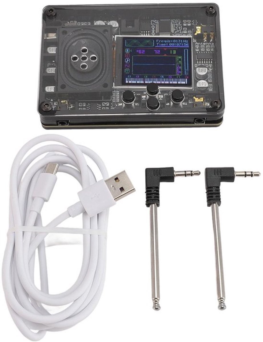 Mini Theremin - Elektronisch Instrument - Ingebouwde Tuner - Kleurenscherm - Stemmen - Geschikt voor Kinderen en Vrienden