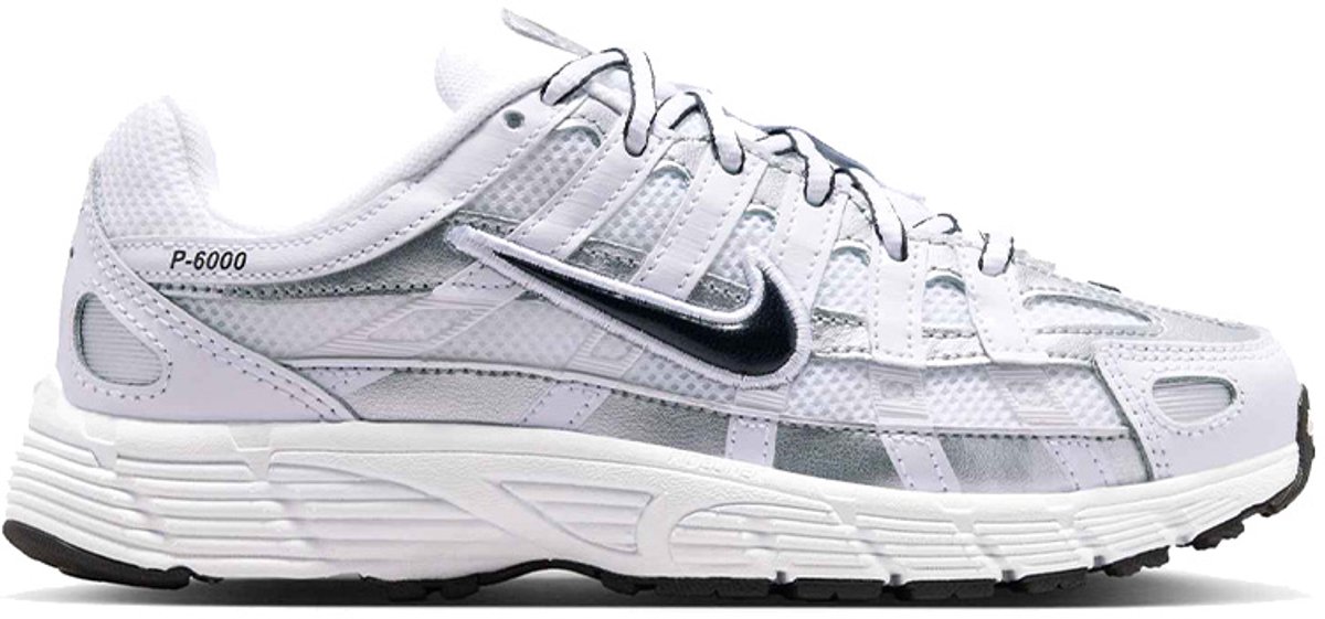 Nike P-6000 GS Metallic Wit