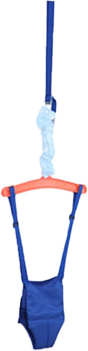 Baby Jumper Stand - Oefenhouder Baby - Motorische Vaardigheden Ontwikkelen - Verstelbare Schouderriem - 754 g - Blauw