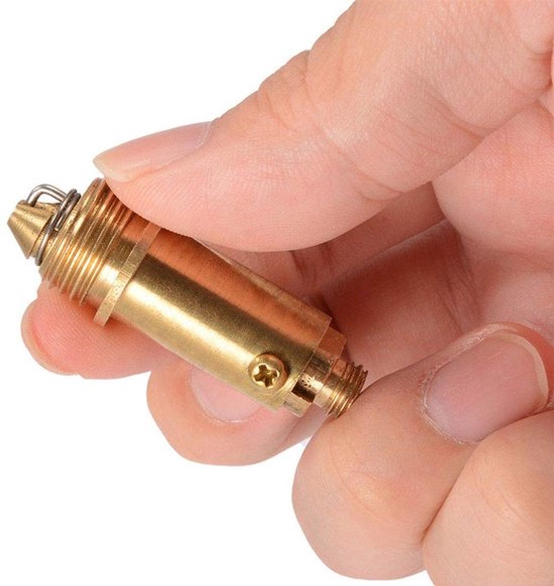 Wastafelafval Hoogwaardig Koper - Pop-Up Mechanisme - Klik/Clack Plug - Lichtgewicht/Duurzaam - Geschikt voor Wastafel/Badkuip - Eenvoudig te Monteren - Afvalplug
