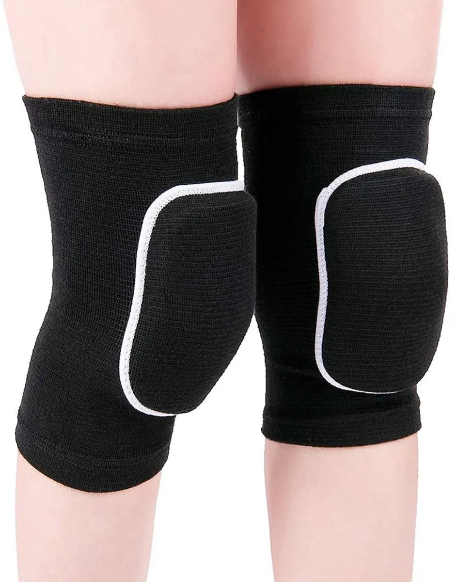 Deze hoogwaardige kniebraces zijn gemaakt van ademend materiaal, hebben een beschermende laag Geschikt voor de knieschijf en zijn Geschikt voor sporten zoals volleybal, handbal, dansen en mountainbiken.