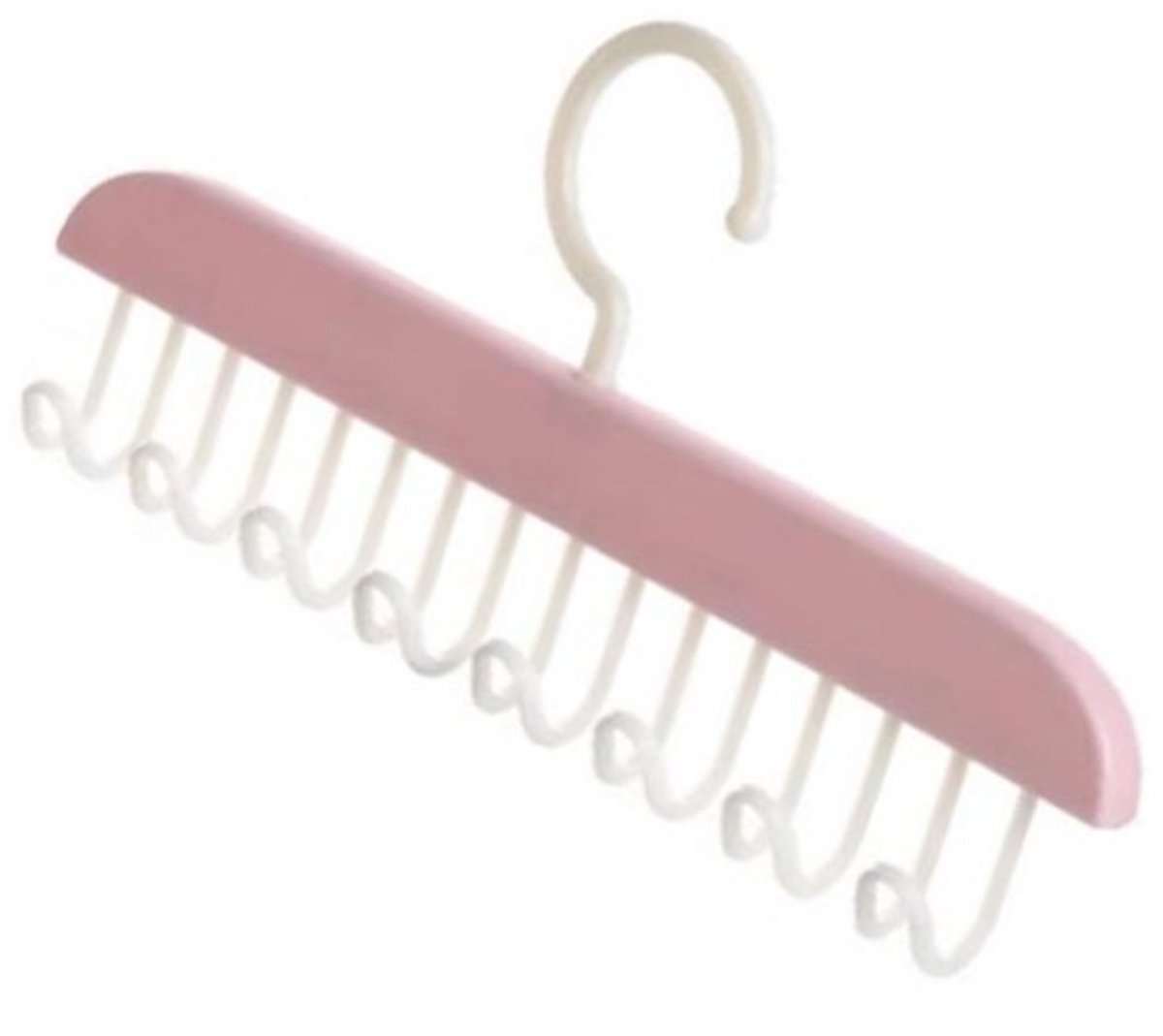 Bh-hanger Ruimtebesparend - Tanktophanger - Antislip Houder - Kledingorganizer - Stevig Plastic - Ideaal voor BH's/Sjaals - Kledinghanger