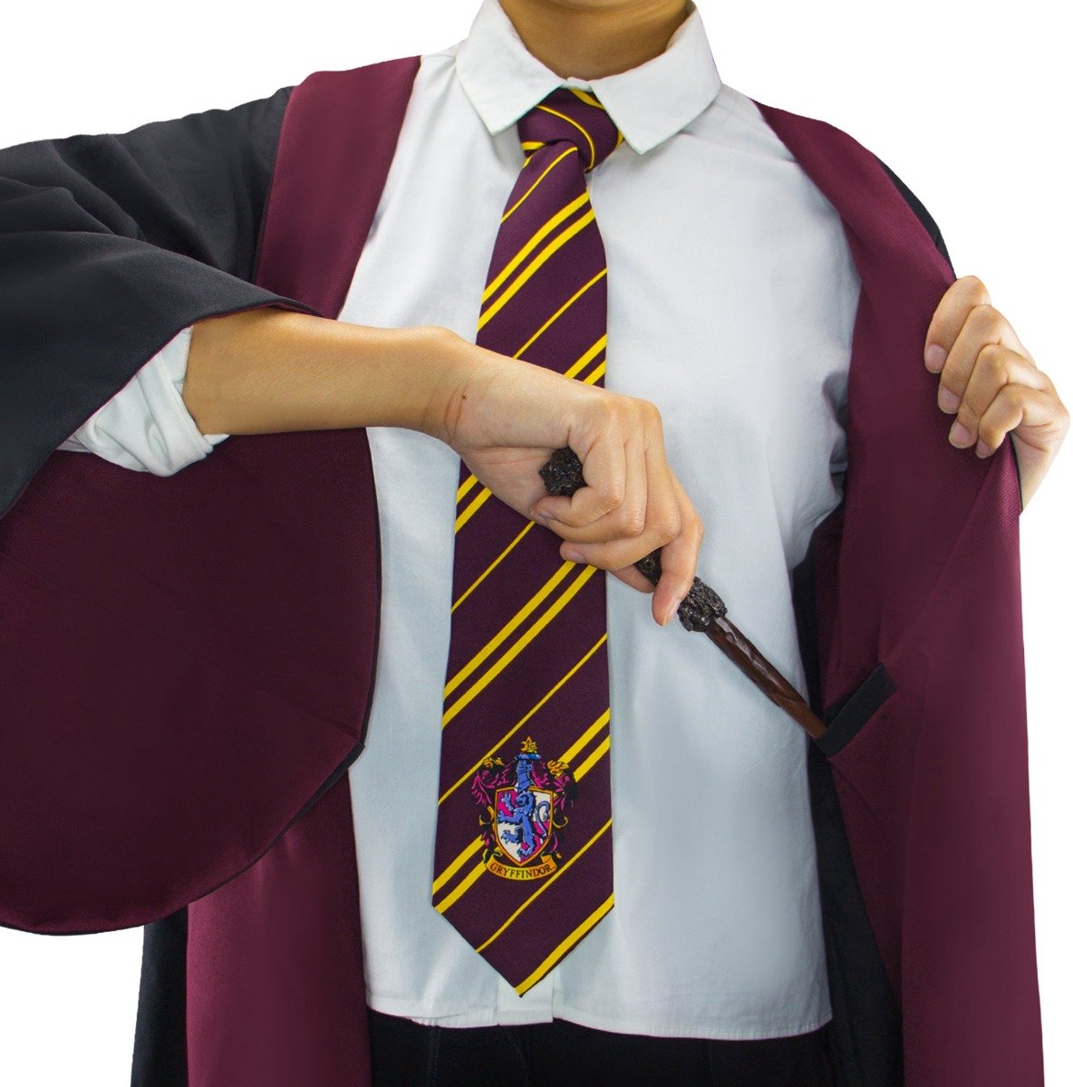 Harry Potter - Gryffindor Wizard Robe / Gryffoendor tovenaar kostuum (XS) — afbeelding 7