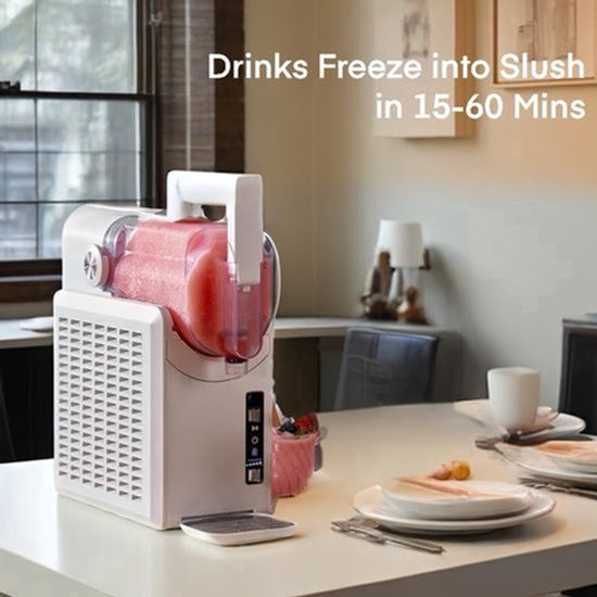 Bevroren Drankjes Machine - Slushmaker - Smoothie Maker - Milkshake Machine - 2 Liter Volume - Snelle Invries Technologie - Zelfreinigend Systeem — afbeelding 3