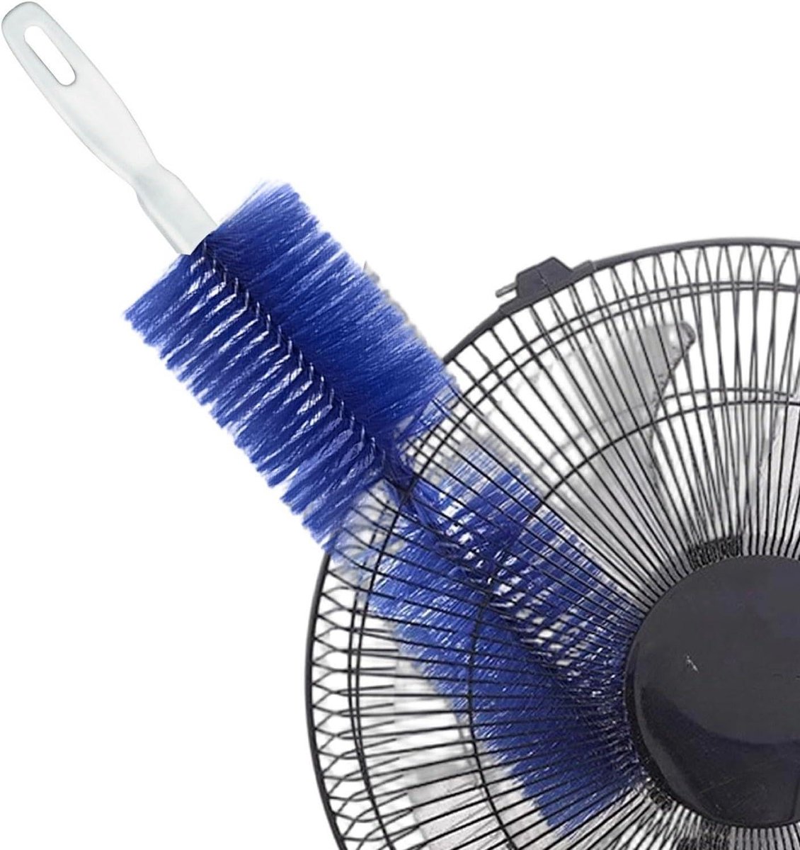 Ventilator Reiniger Stofdoek - Reinigingsborstel - Stof Verwijderen - Krasvrije Reiniging - 2 Delig - Blauw