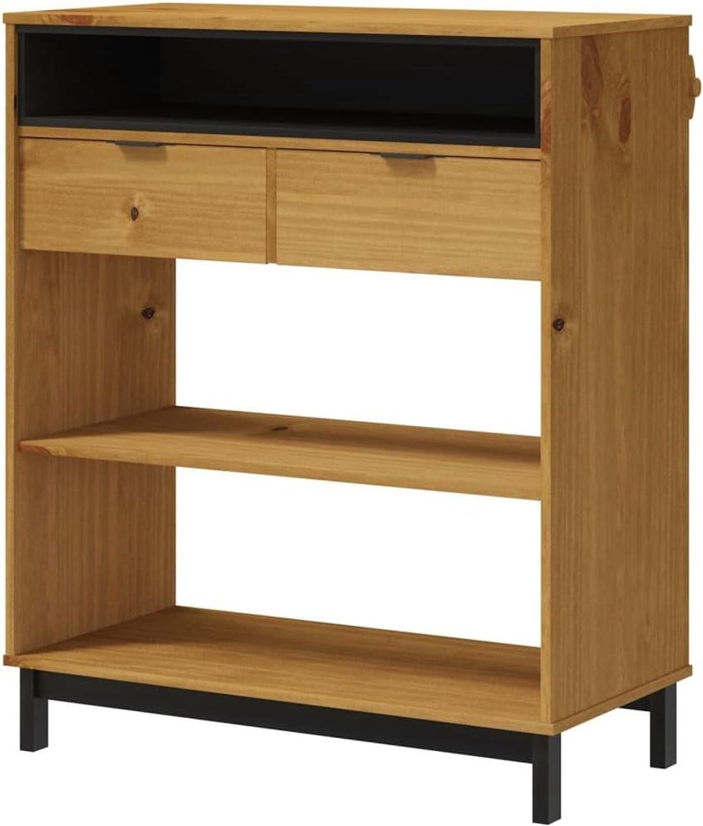 Bartafel Hout - Statafel Keuken - Gezellig Borrelen - Massief Grenenhout - 92x45x110 cm - Bruin