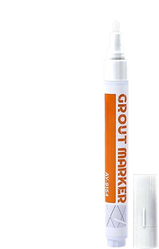 Voegenstift Tegels - Voegverf Pen - Tegels Opfrissen - Sneldrogend Waterdicht - 1 stuks - Wit — afbeelding 2