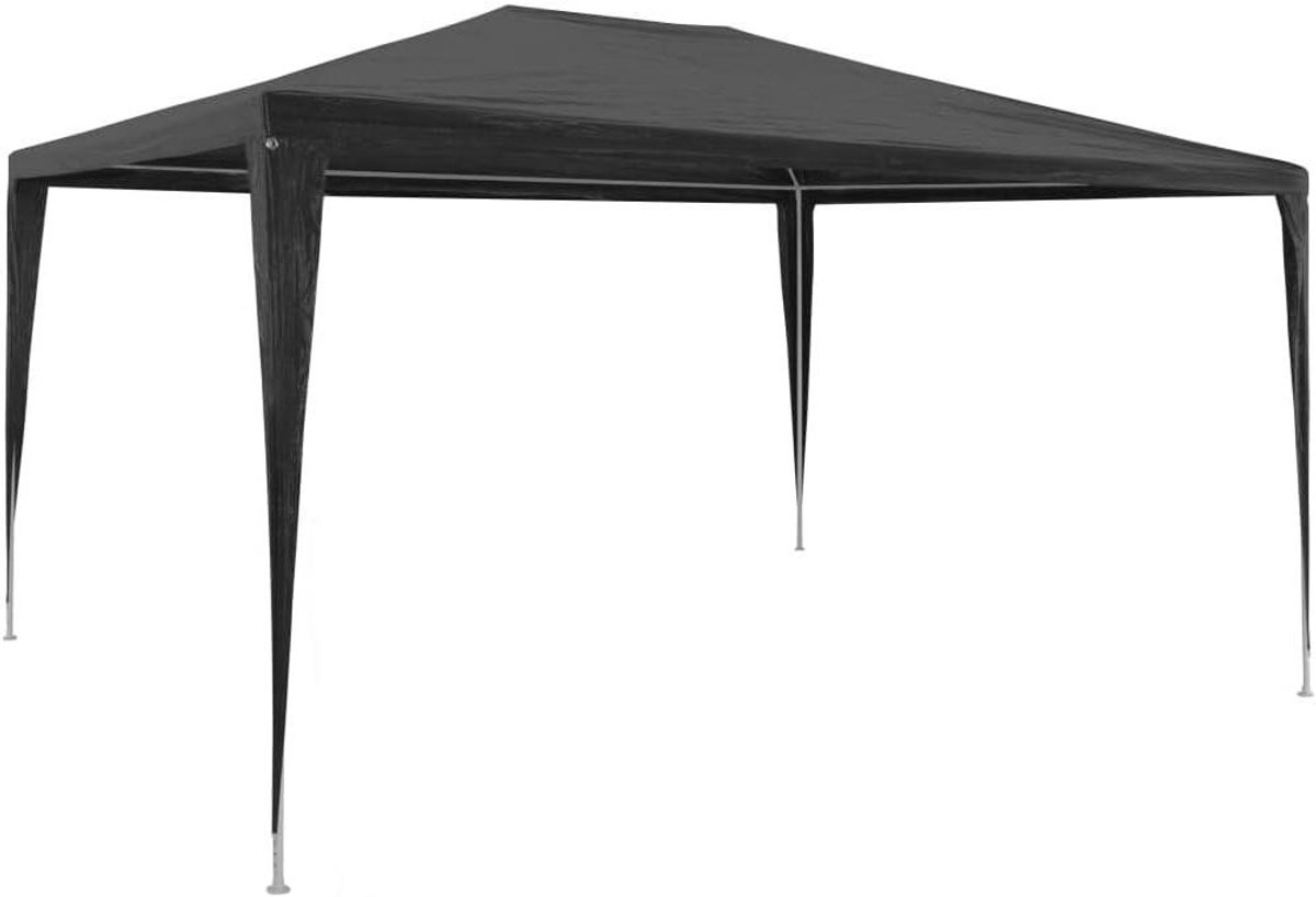 Tuinkamer - Partytent - Feestelijke bijeenkomsten - UV en waterafstotend - 3 x 4 meter - Antraciet