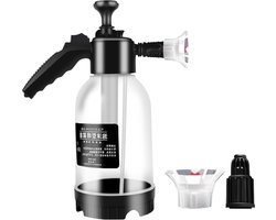 Schuimkanon - Schuimspuitfles - Auto Wassen - Verstelbaar Mondstuk - 2 Liter - Transparant