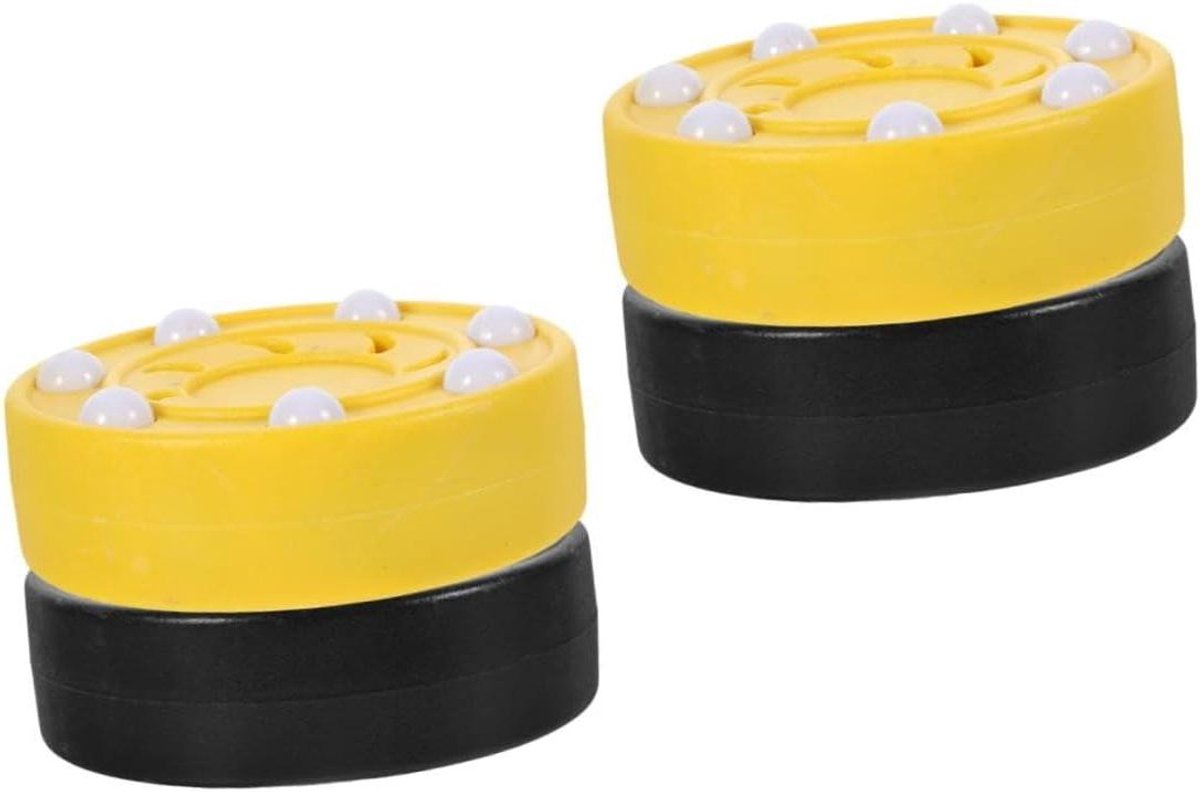 Rolhockeypucks - Trainingspucks Rolhockey - Sport Training - Ontworpen voor Soepel Glijden - 75 cm - Blauw