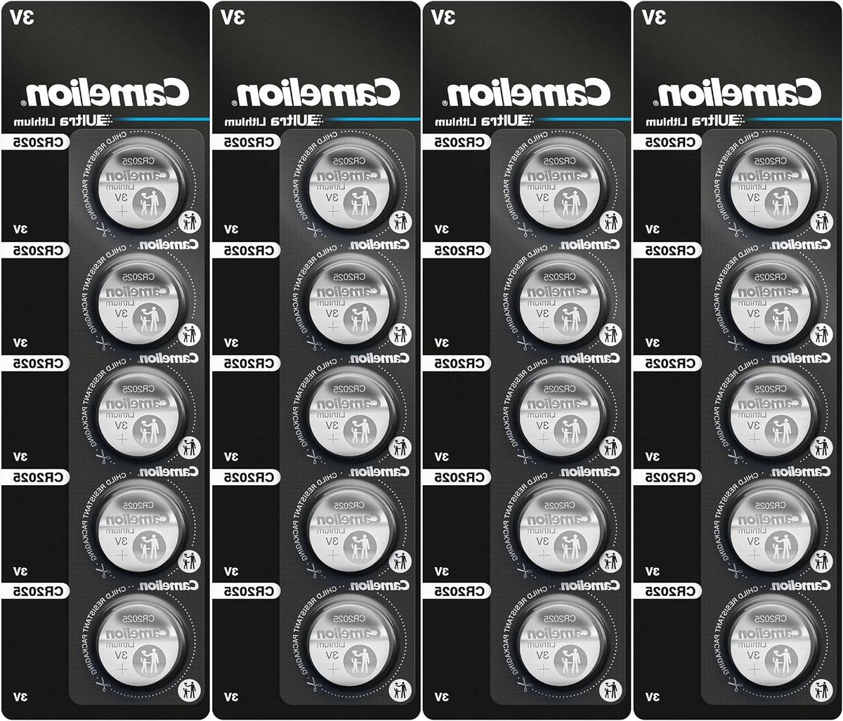 Knoopcel Batterijen - Lithium Batterijen - Apparaten Voeden - Hoge Energiedichtheid - 20 stuks - Zilver