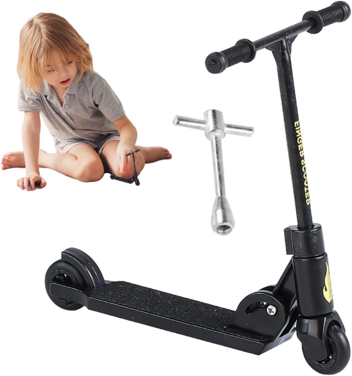 Opvouwbare Skates Mini Skateboard Rolschaats Speelgoed Vaardigheden Ontwikkelen Compact Opvouwbaar Design