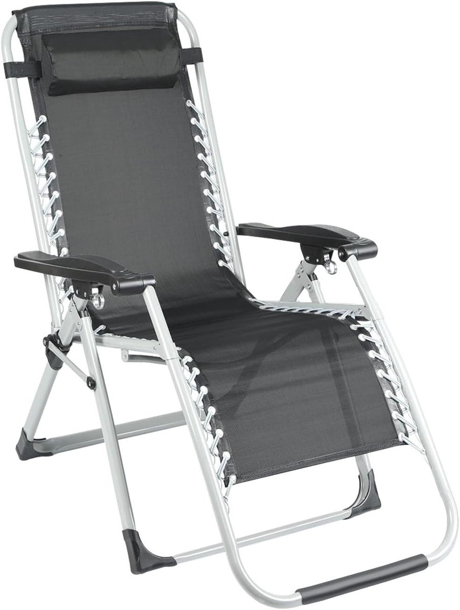 Opvouwbaar campingbed - Logeerbed veldbed - Kamperen en buiten - Geïntegreerde matras hoofdsteun - 178 x 66 x 95 cm