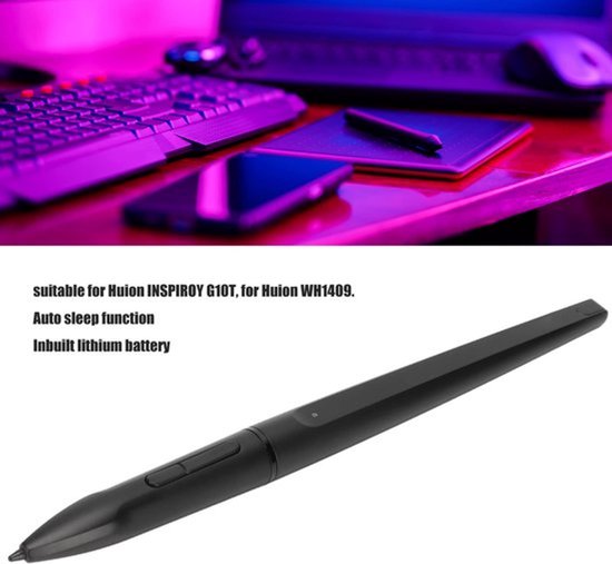 PE150 Stylus Pen met Drukgevoeligheid en Programmeerbare Knoppen — afbeelding 3