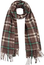 Écharpes pour femmes écharpes de mode,écharpe femme hiver, Écharpes à carreaux pour femmes Écharpe chaude hiver motif écossais écharpe d'automne, taille 70 x 180 cm, Vert,