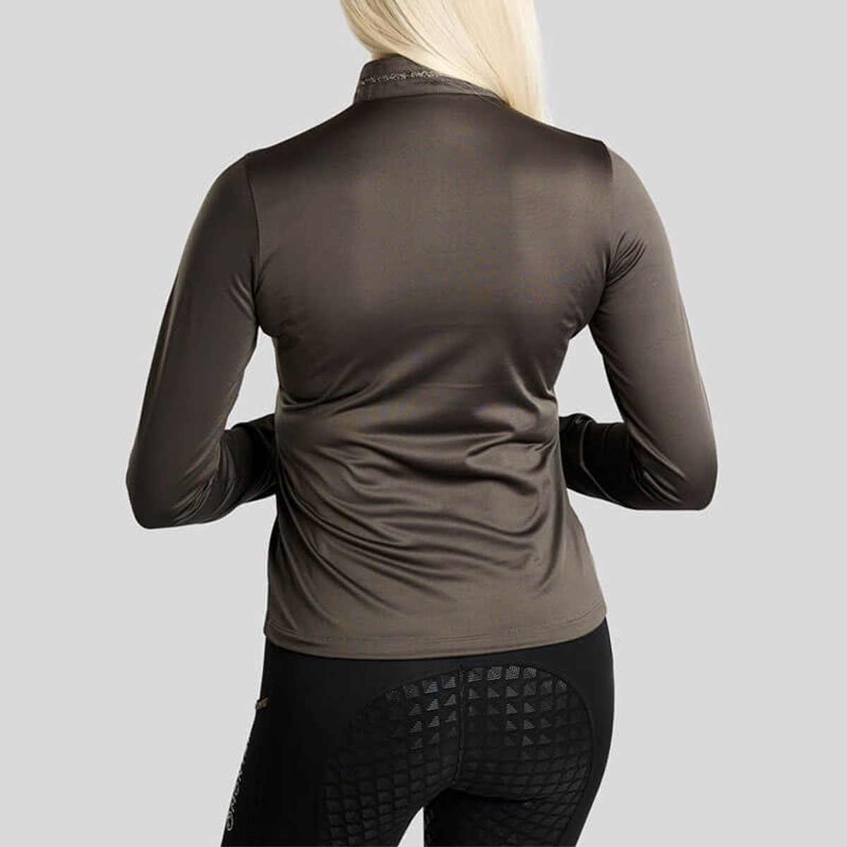 Longsleeve Montar MoVeronica Crystal Forest Green - S