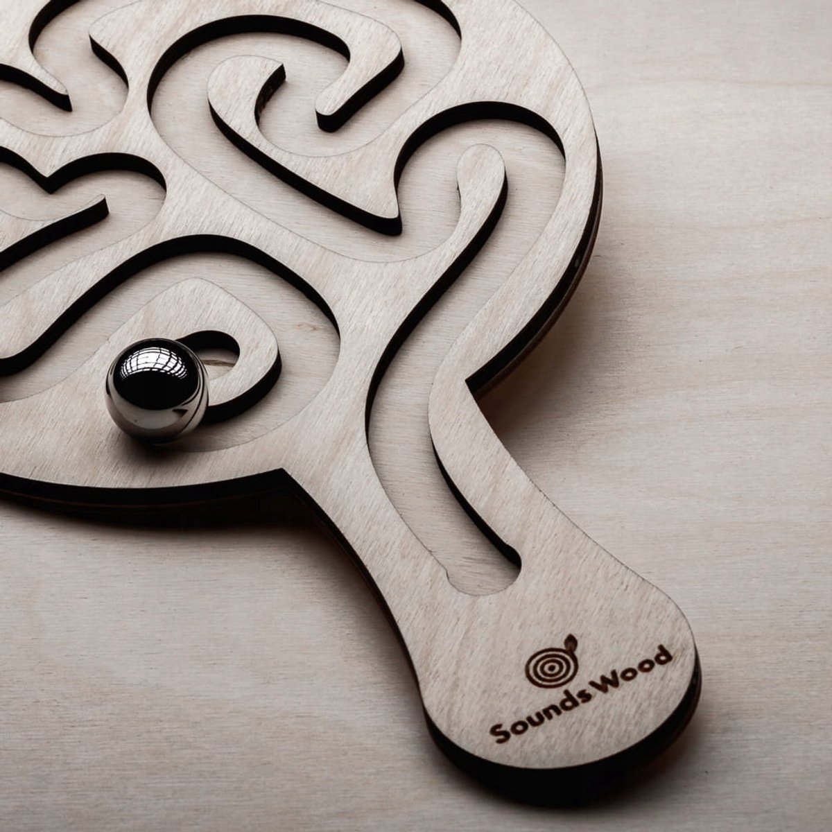 Houten Montessori Balansspel: Esy Floresy Labyrinten