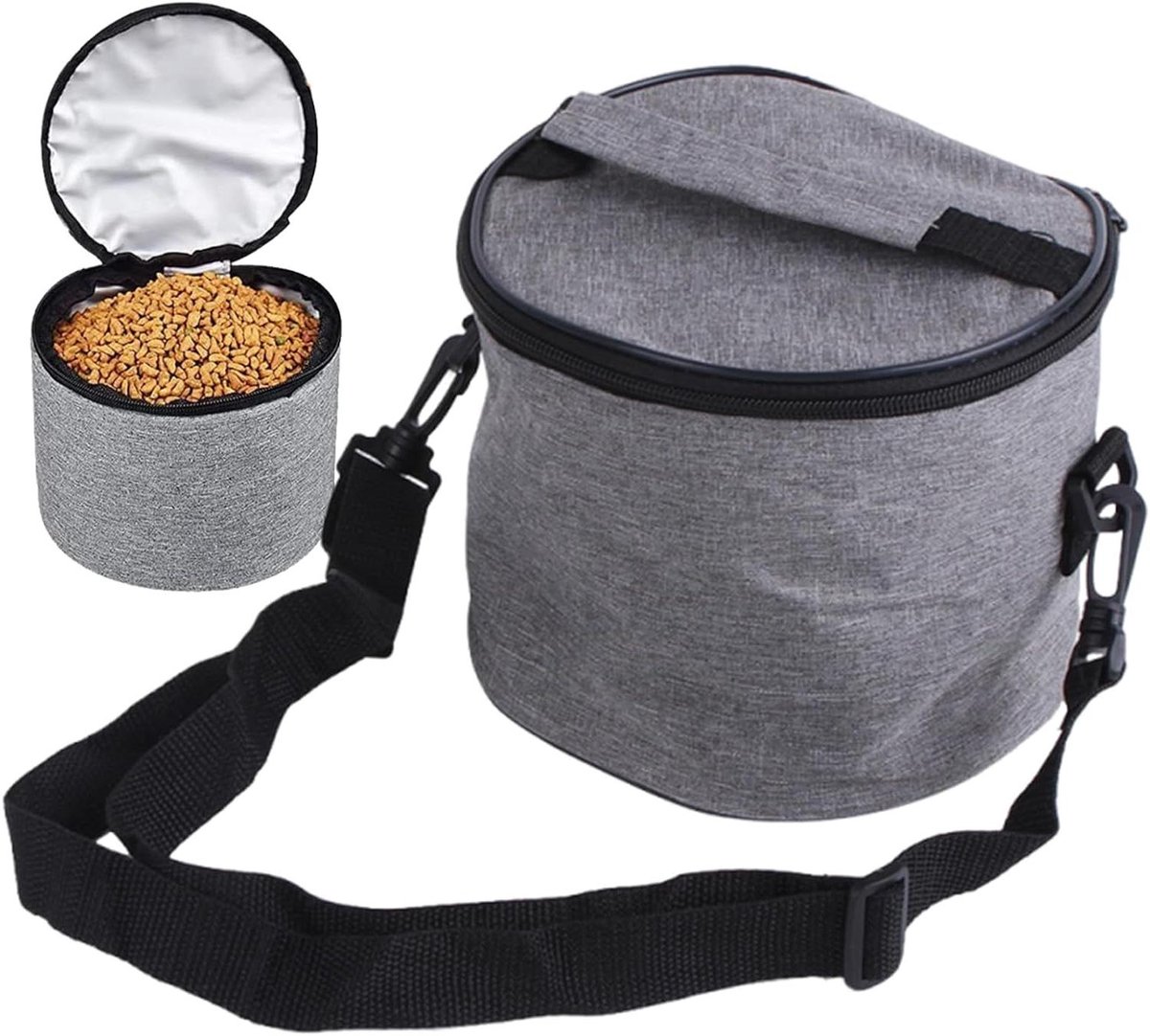 Hondensnacktas - Trainingspouch Hond - Hondentraining - Snelle Toegang - 18x15 cm - Zwart