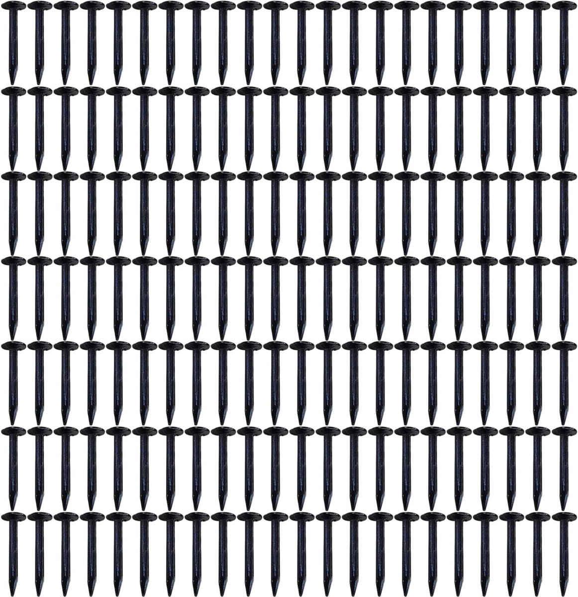 Bekledingsnagels - Stoffen Spijkers - Meubels Stofferen - Scherpe Afwerking - 14 mm - Zwart