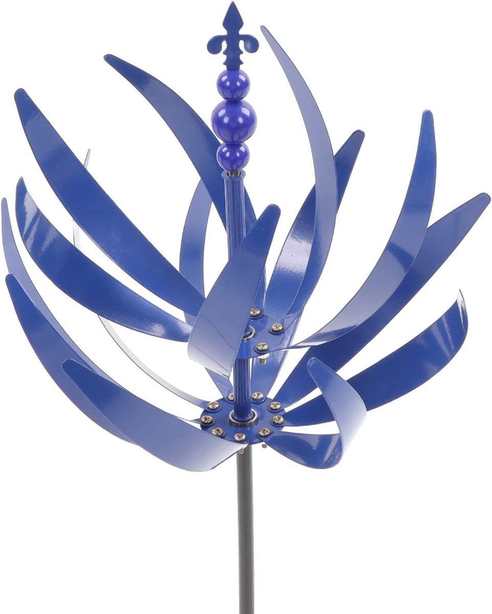 Grote Wind Spinner voor Tuin en Buiten, Decoratieve Wind Sculptuur en Draaiende Tuinornamenten