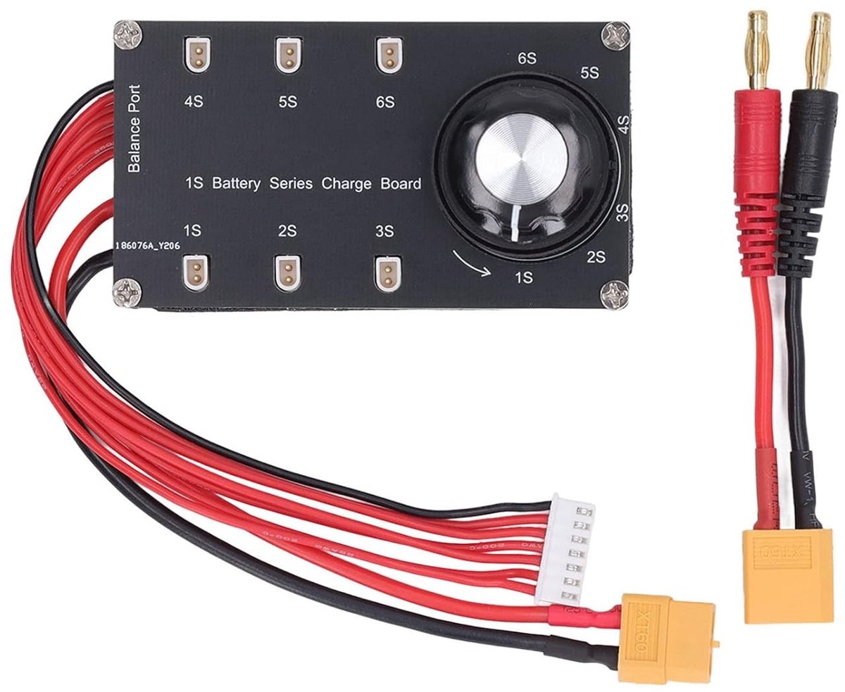 Oplaadbord voor 1S Batterijen, Balanceringsmodule met BT2.0 en PH2.0 Poorten voor Quadcopters en Multirotors, Ideaal voor Drone Accu's en Hobby Elektronica