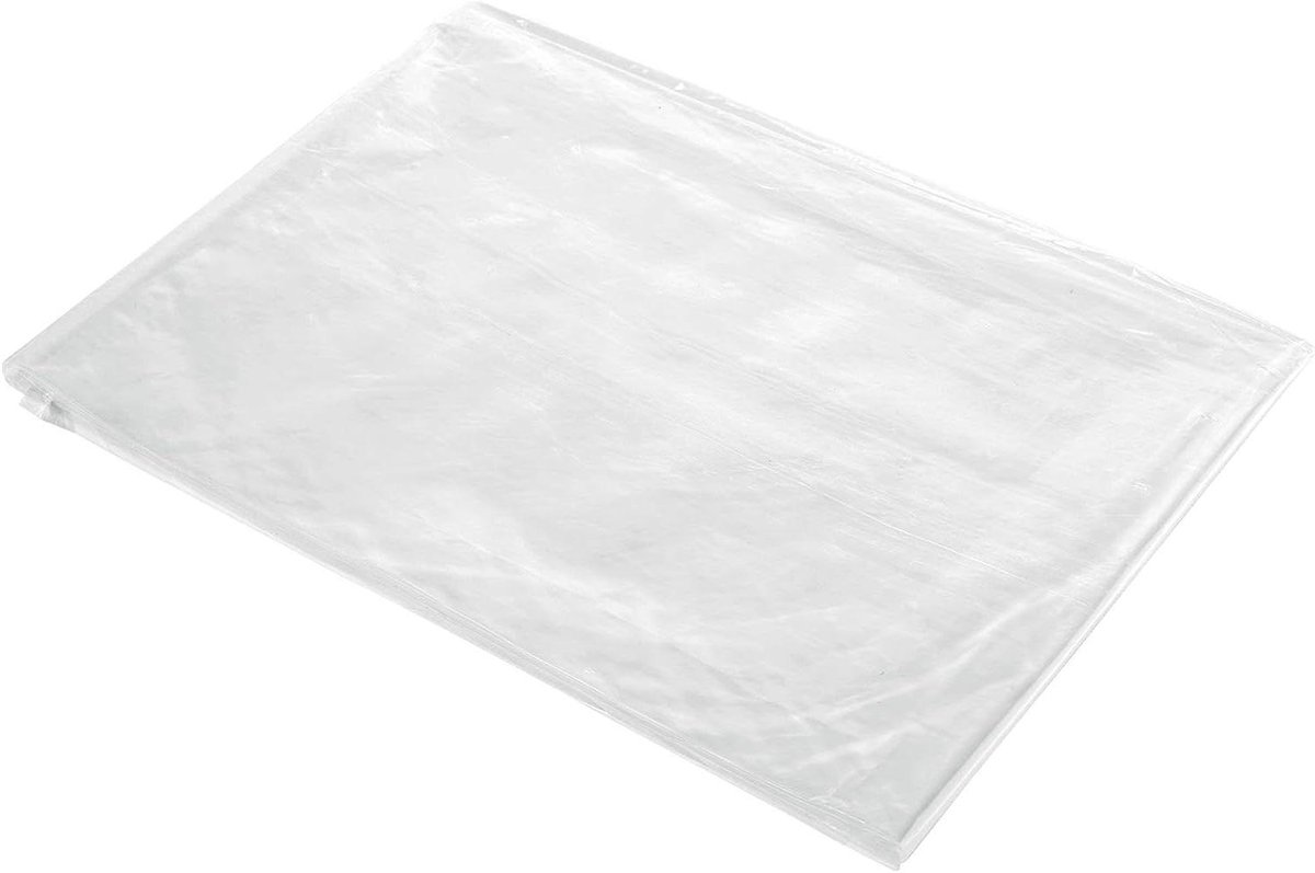 Opvangzakken Papierversnipperaar - Afvalzakken Snijresten - Net Afval Verwerken - Extra Sterk Materiaal - 20 Stuks 175L - Doorzichtig