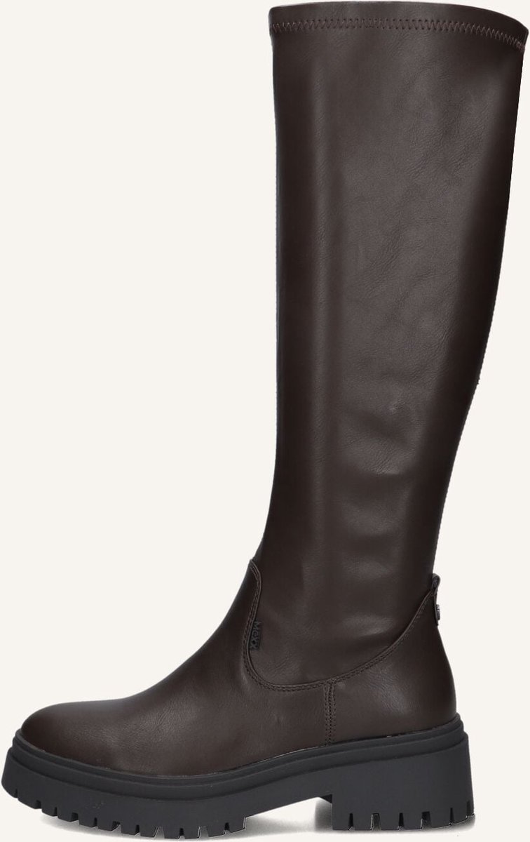Mexx Phaedre Keto Laarzen - Leatherlook - Dames - Bruin - Maat 40